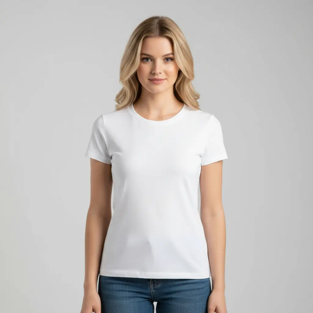 [68f7632f2e9c5690560aead3] Trendy Women's Cut & Sew Tee - Personalized All-Over Printed Design (XS)