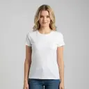 Trendy Women's Cut & Sew Tee - Personalized All-Over Printed Design