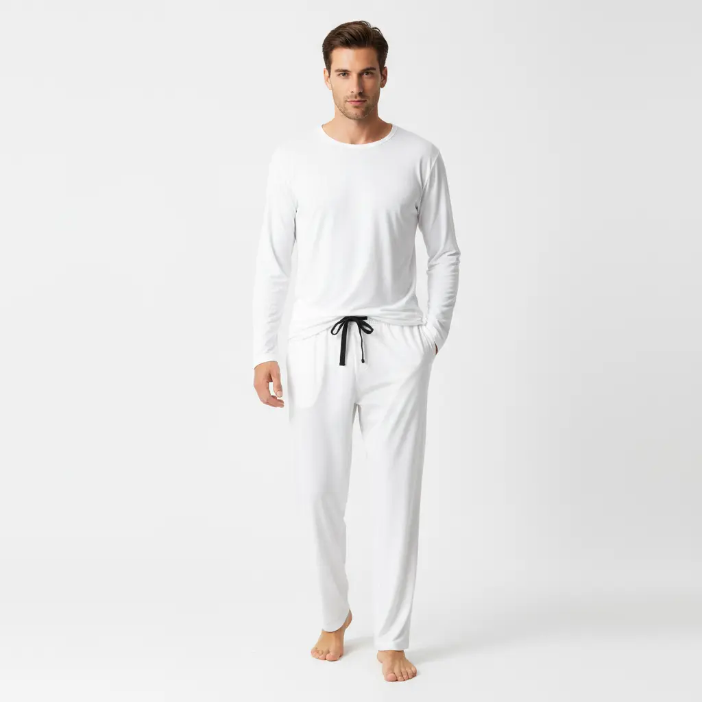 [68f76074678566bf4301ce35] Men's Pajama Pants - Personalized All-Over Printed Design (XS)