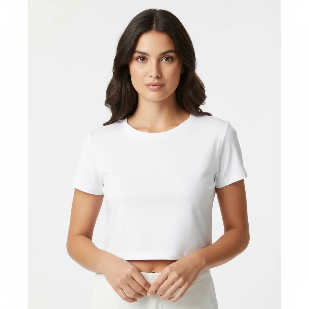 [68f7602d793b837c1202f48a] Crop Tee - Personalized All-Over Printed Design (XS)