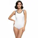 Women's Vintage Swimsuit - Personalized All-Over Printed Design