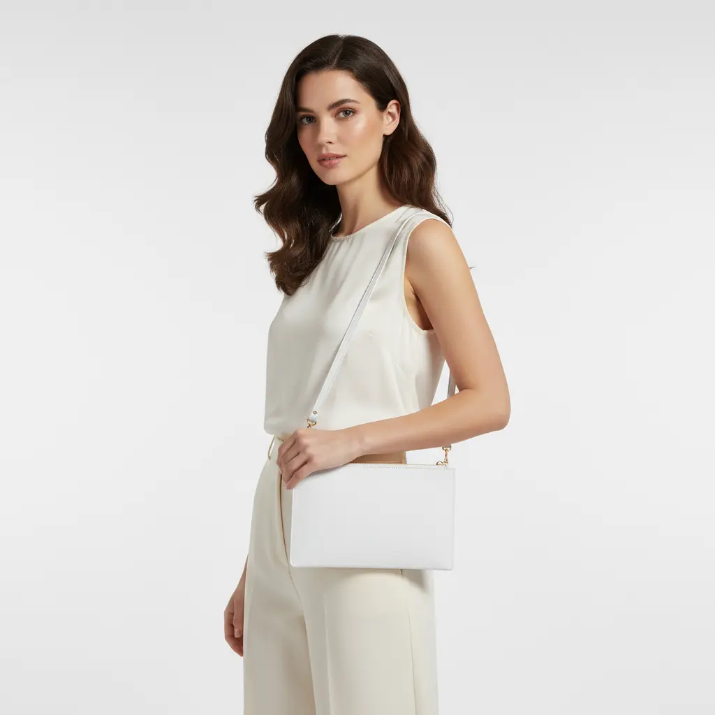 [68f76141793b837c1202f4e7] Clutch Bag - Personalized All-Over Printed Design