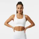 Stylish Sports Bra - Personalized All-Over Printed Design