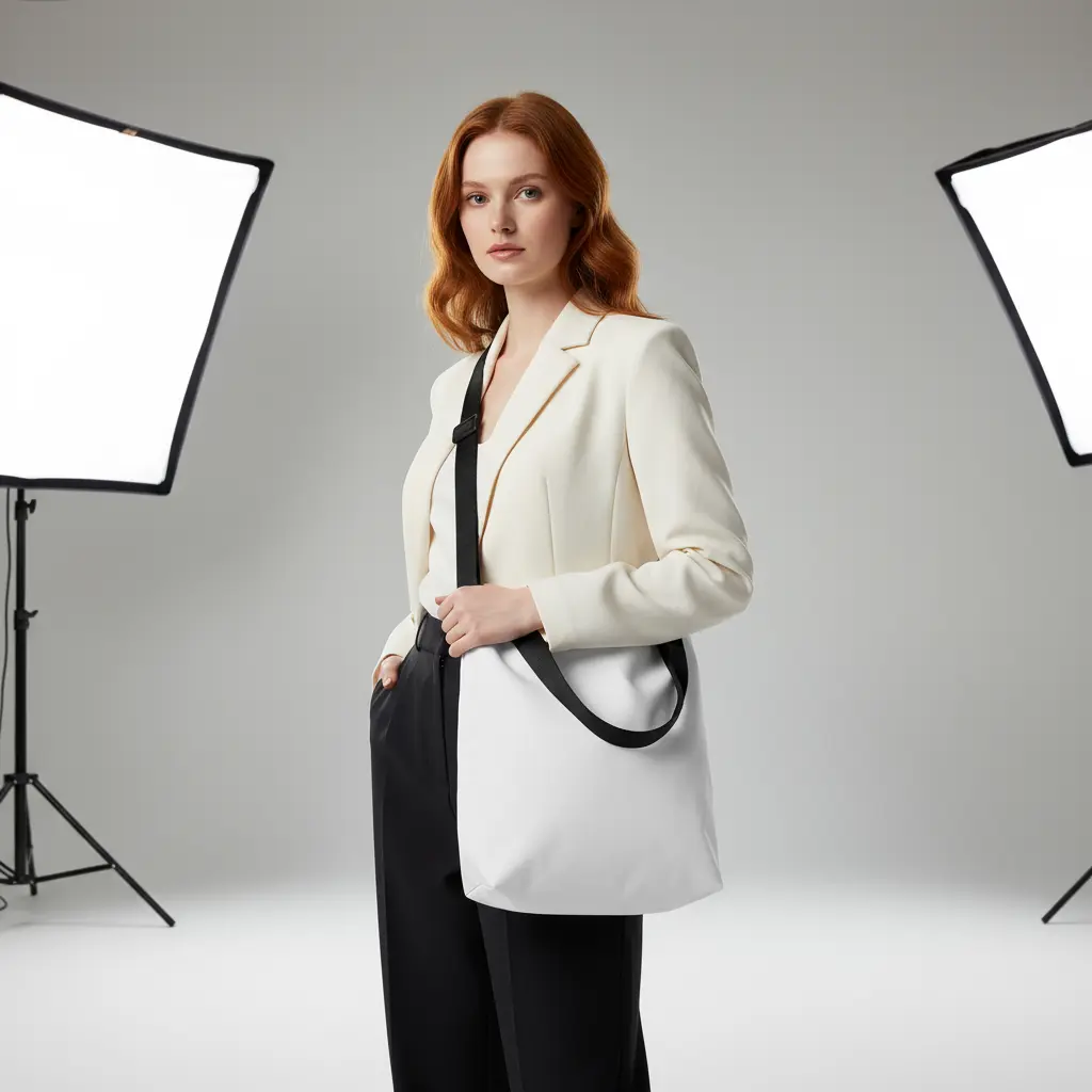 [68f75bfced299ae94f0fbd95] Stylish Adjustable Tote Bag - Personalized All-Over Printed Design