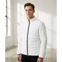 Men's Puffer Jacket - Personalized All-Over Printed Design