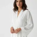 Long Sleeve Kimono Robe - Personalized All-Over Printed Design