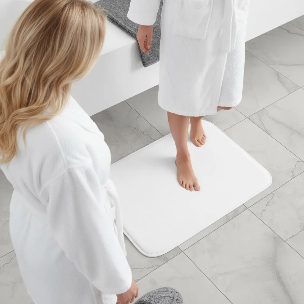 [68f763ec5a3bba6e4d08bef7] Cozy Bath Mat - Personalized All-Over Printed Design